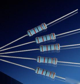 50 x 75R 1% 0.25W metal film resistor - 75 r kit