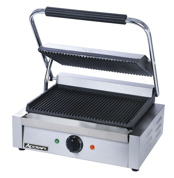 Adcraft sg-811E commercial panini press sandwich grill