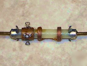 Vintage dual - loopstick radio coil ferrite nos antenna