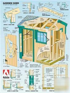 Woodworking cd 1000's of plans print & use carpentry