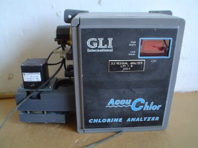 Gli accuchlor fx-1000P residual chlorine analyzer