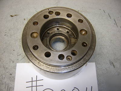 Kitagawa bt-6 2 jaw hydraulic power chuck A2-5 spindle 