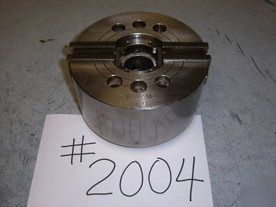 Kitagawa bt-6 2 jaw hydraulic power chuck A2-5 spindle 