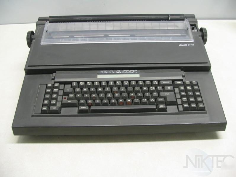 Olivetti et 115 electric wide face typewriter