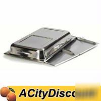 6EA durapan hinged flat steam table pan cover full size