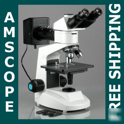 New trinocular metallurgical compound microscope