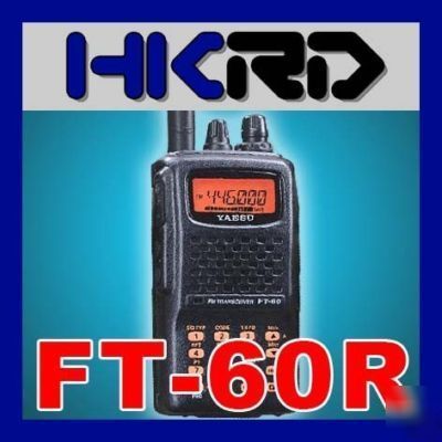 New yaesu ft-60R dual band ham radio transceiver FT60R