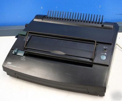 Gbc combpro 1000 punch and comb binding machine
