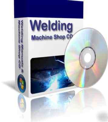 9 welding welder mig tig arc training manual book cd