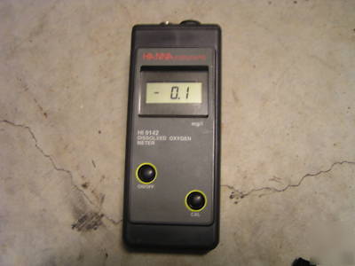 Hanna hi 9142 portable dissolved oxygen meter kit