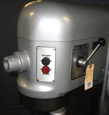 Hobart 60QT bakery mixer h-600 with bowl, paddle & whip