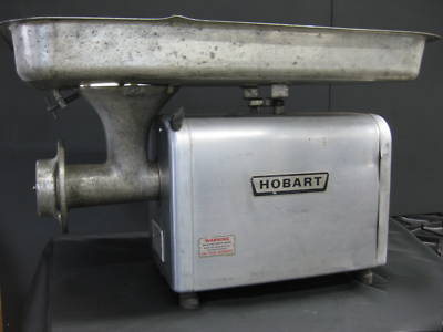 Hobart meat grinder chopper 1-1/2 hp model 4822