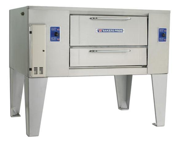 New bakers pride gas 1-deck pizza oven, 65