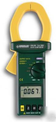 New greenlee cmi-200 RMS2500A ac clamp meter CMI200 