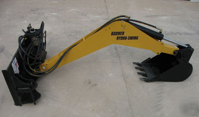 New skid steer loader backhoe and bucket fit bobcat etc