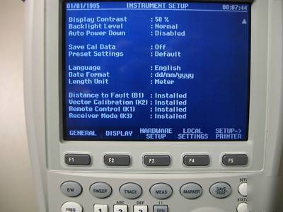 Rohde & schwarz FSH6, handheld spectrum analyzer, 6GHZ