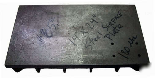 Steel surface plate 14