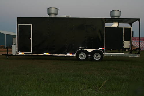 2010 smoker bbq concession trailer / mobile kitchen 