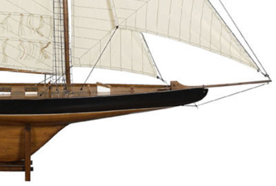 Columbia america's cup j class built model sailboat 68