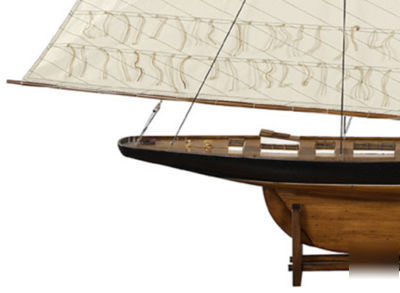 Columbia america's cup j class built model sailboat 68