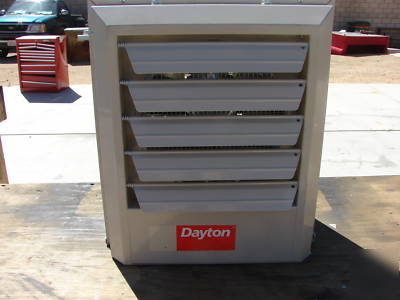 Dayton fan forced electric unit heater, 240/208 v