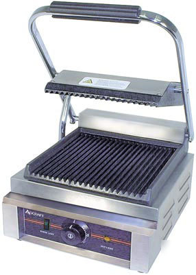 New adcraft sg-811 commercial flat panini press 