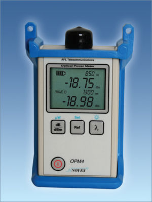 Noyes OPM4 power meter fibre optic exfo jdsu anritsu