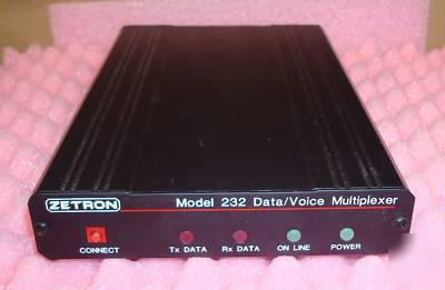 Zetron model 232 data/voice multiplexer p/n: 901-9572
