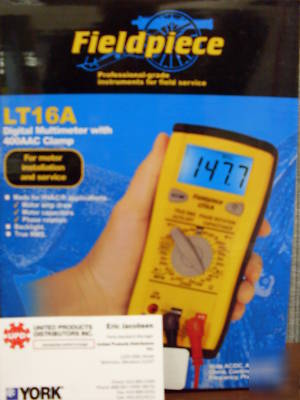 Fieldpiece LT16A true rms meter w/ 400 aac clamp