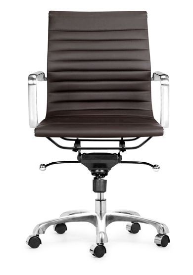 New zuo lider office chair - espresso brand -quick ship