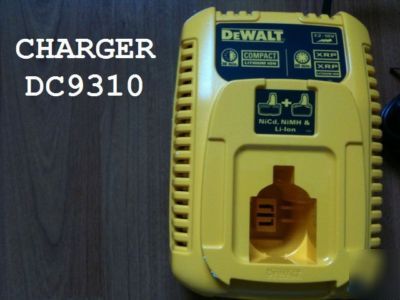 10X dewalt DC9181 batteries & 5X chargers DC9310
