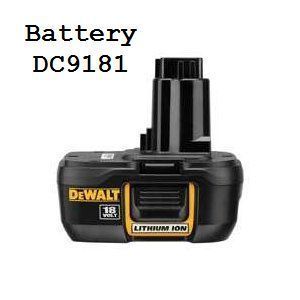 10X dewalt DC9181 batteries & 5X chargers DC9310