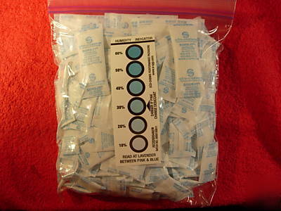 250-1 gm. & 10- 5 gm. sorb-it desiccant silica gel fda 