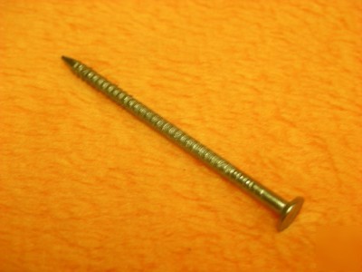 25LB a/t annular ring shank underlay nail nails 1-3/4