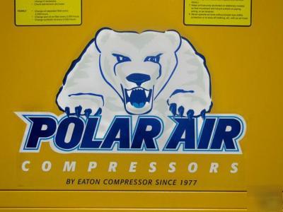 40 hp, 3 phase, dual volt rotary screw air compressor