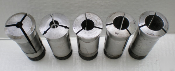 5 hardinge 5C collets, no 