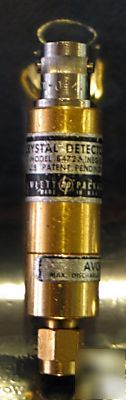 Agilent 8472A diode detector, 10 mhz to 18 ghz 