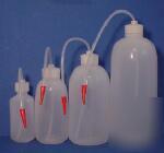 New 4 wash bottle rinse bottles 125ML 4OZ polyethylene