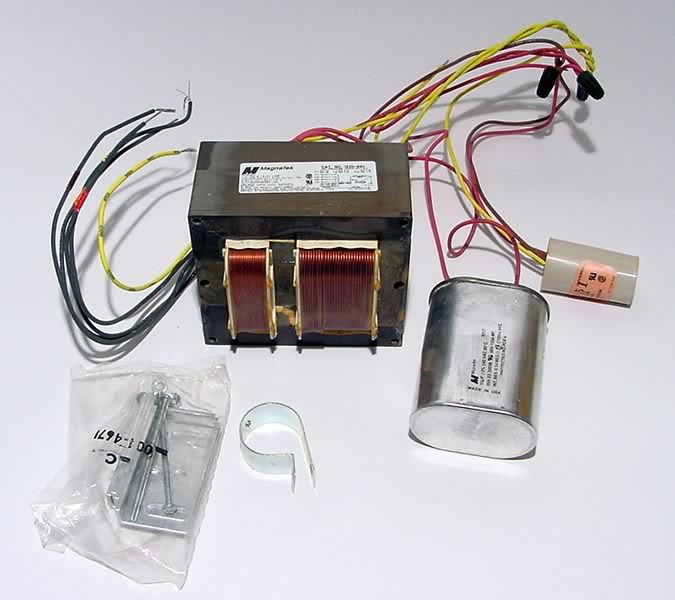 New 400W hid multi tap S51 hps ballast kit magnetek