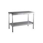 New age solid ss top work table 30 x 60