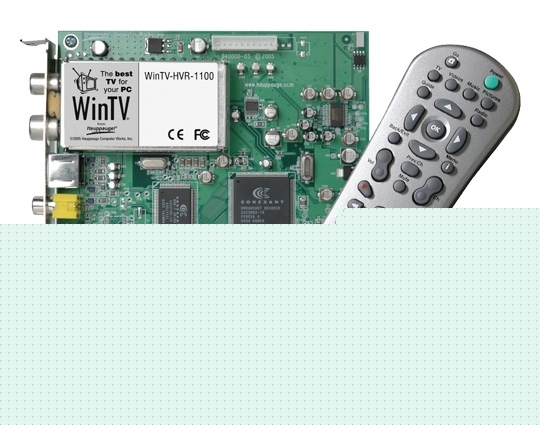 New hauppauge wintv-hvr-1100 1103