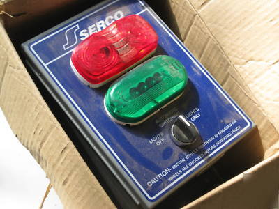 New serco vr-180 square d truck restraint control panel