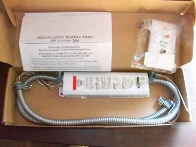 (12) BAL650C-2 emergency lighting ballast. 1 lamp 