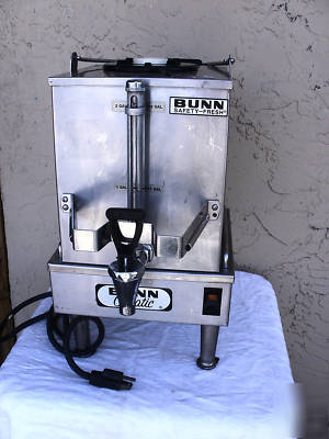 Bunn 2 gallon satellite coffee server and warmer #rws-2
