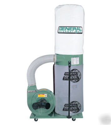 General int 10-105 dust collector 1-1/2HP 1100 cfm