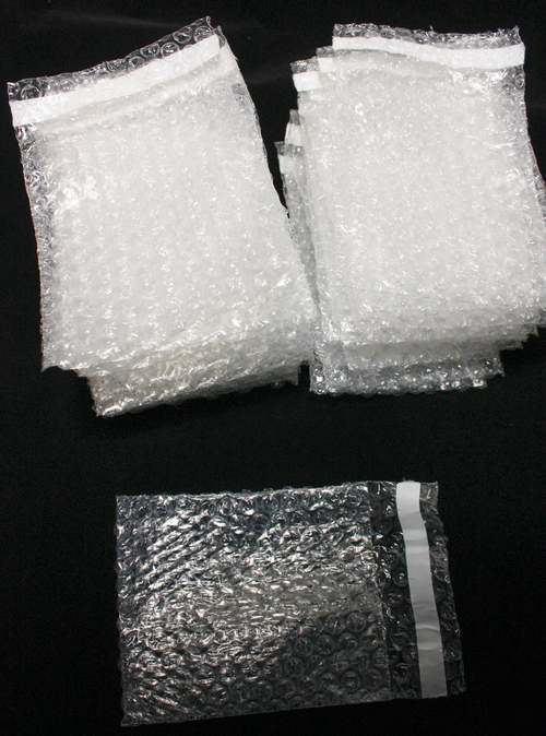 New 50 brand 4.5 x 7 inch / 4 x 5.5 bubble wrap bags