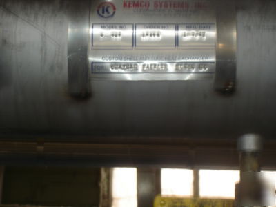 Wastewater heat recovery hot water supply system kemco 