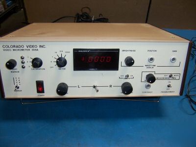 Colorado video inc. video micrometer 305A