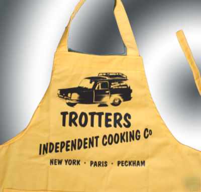 Cooking novelty food apron trotters independent cooking