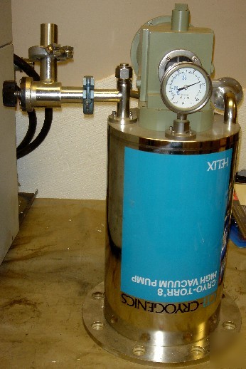 Cti cryo-torr 8 hi-vacuum pump & 8300 helium compressor
